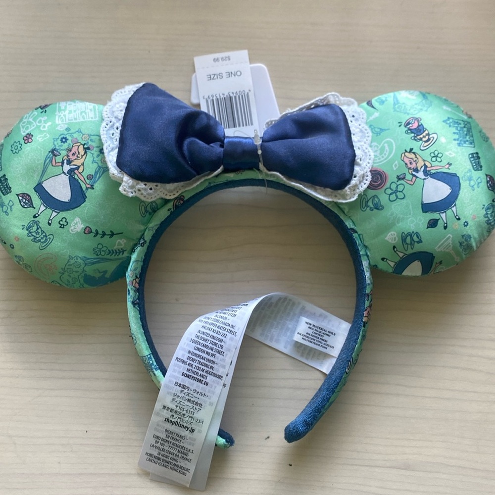 Mickey Mouse ears Alice in Wonderland